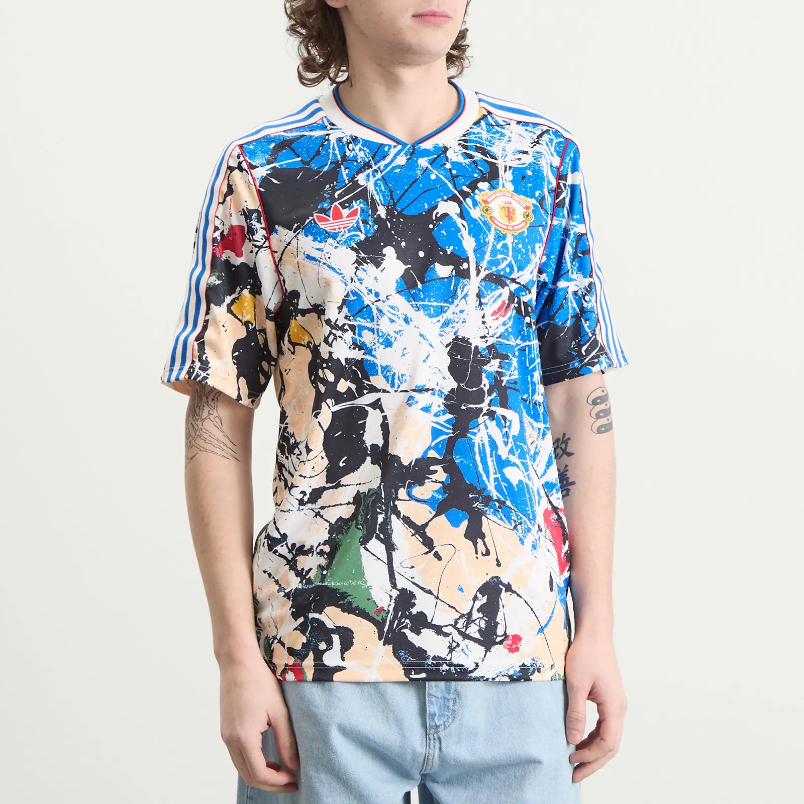 2025/26 Manchester United x Stone Roses Blue Shirt
