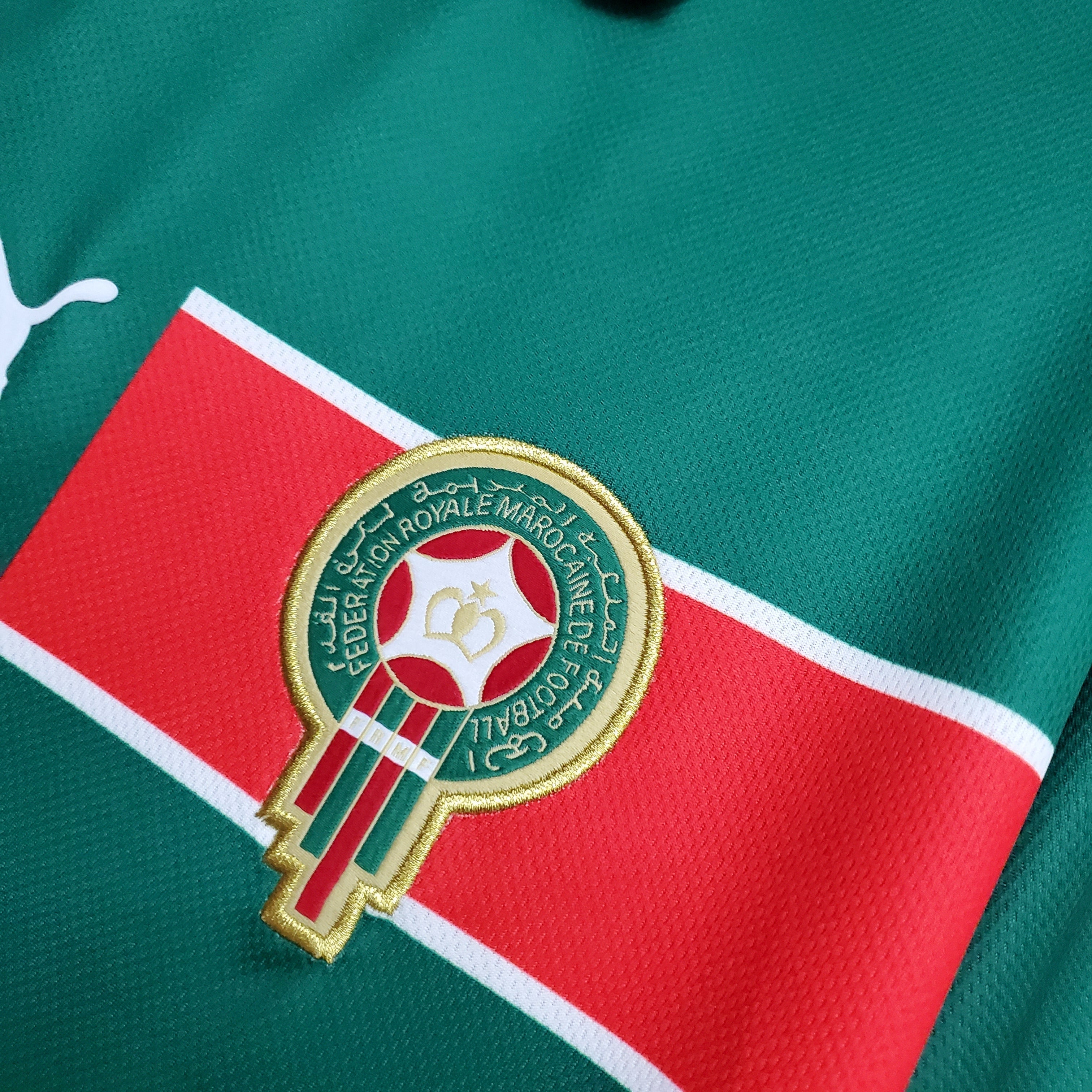 Morocco Home Retro 1998 Long Sleeves