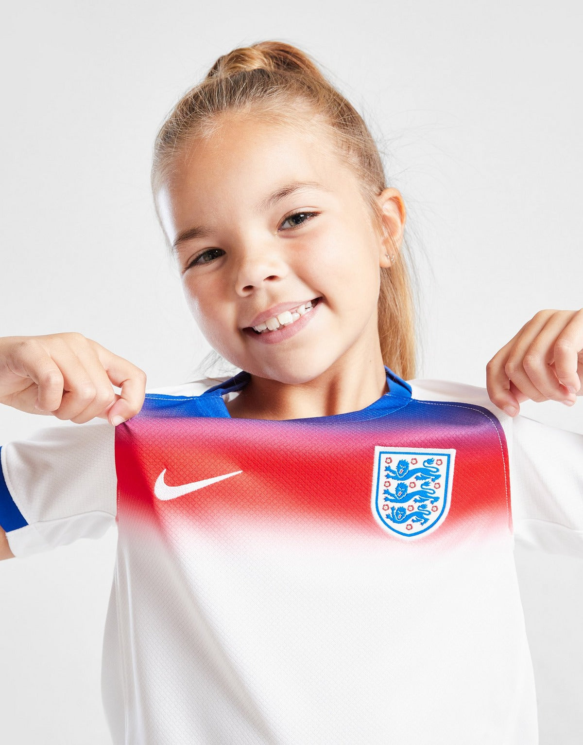 England Lionesses Nike Stadium Home Mini Kit 2025 - Little Kids