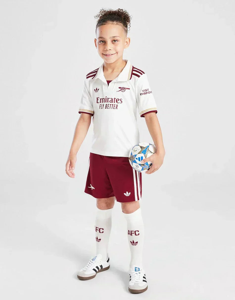 2025/26 Arsenal Third Kids Football Kit