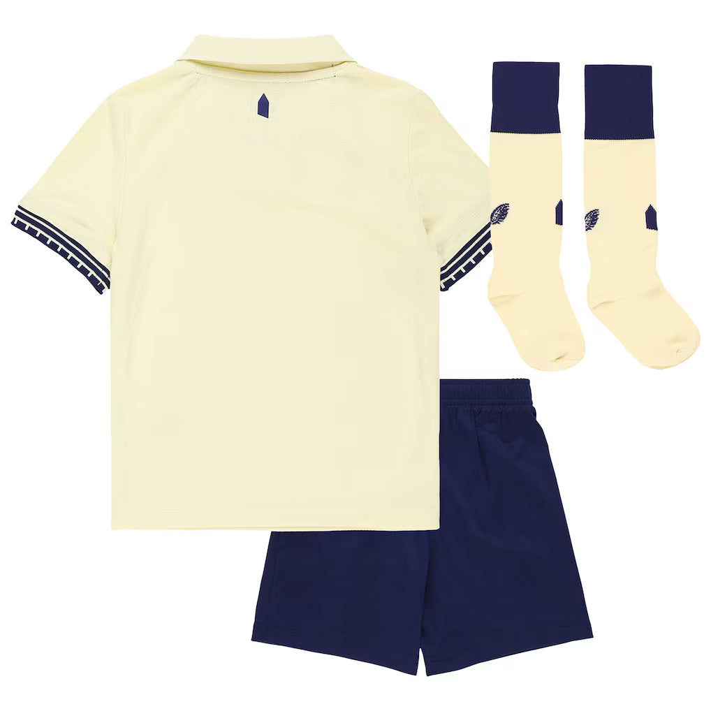 2025-26 Everton Away Kids Kit