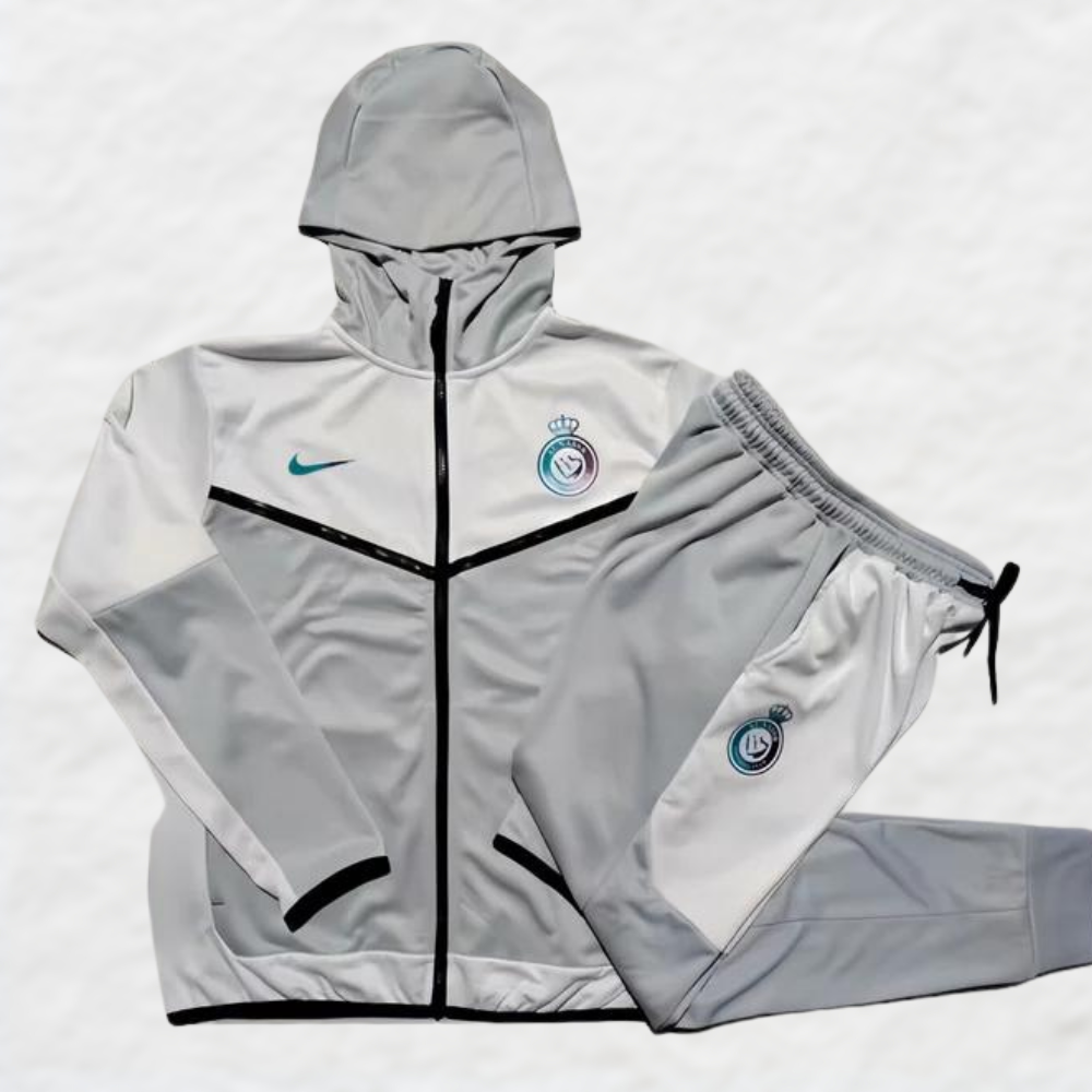 AL-NASSR 2024/25 White-Grey Technical Tracksuit