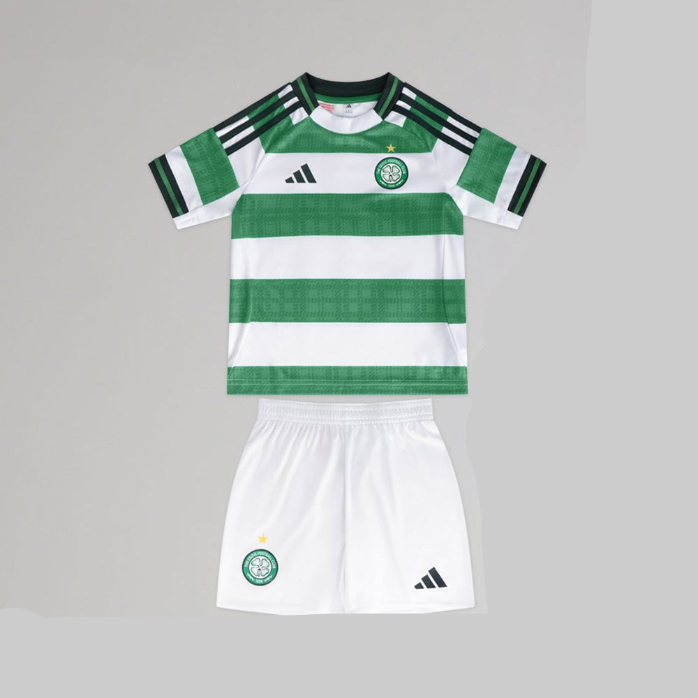 2025/26 Celtic Kids Football Kit Home
