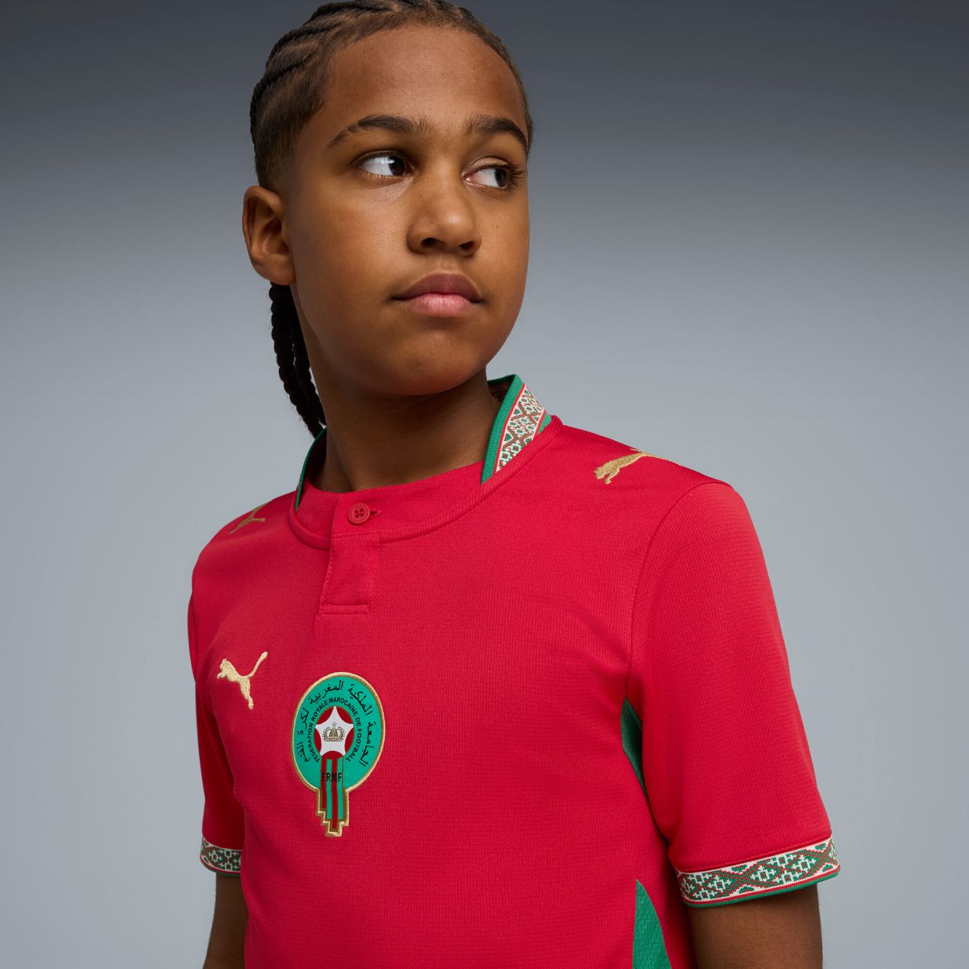 Morocco 2026 Home Jersey Youth