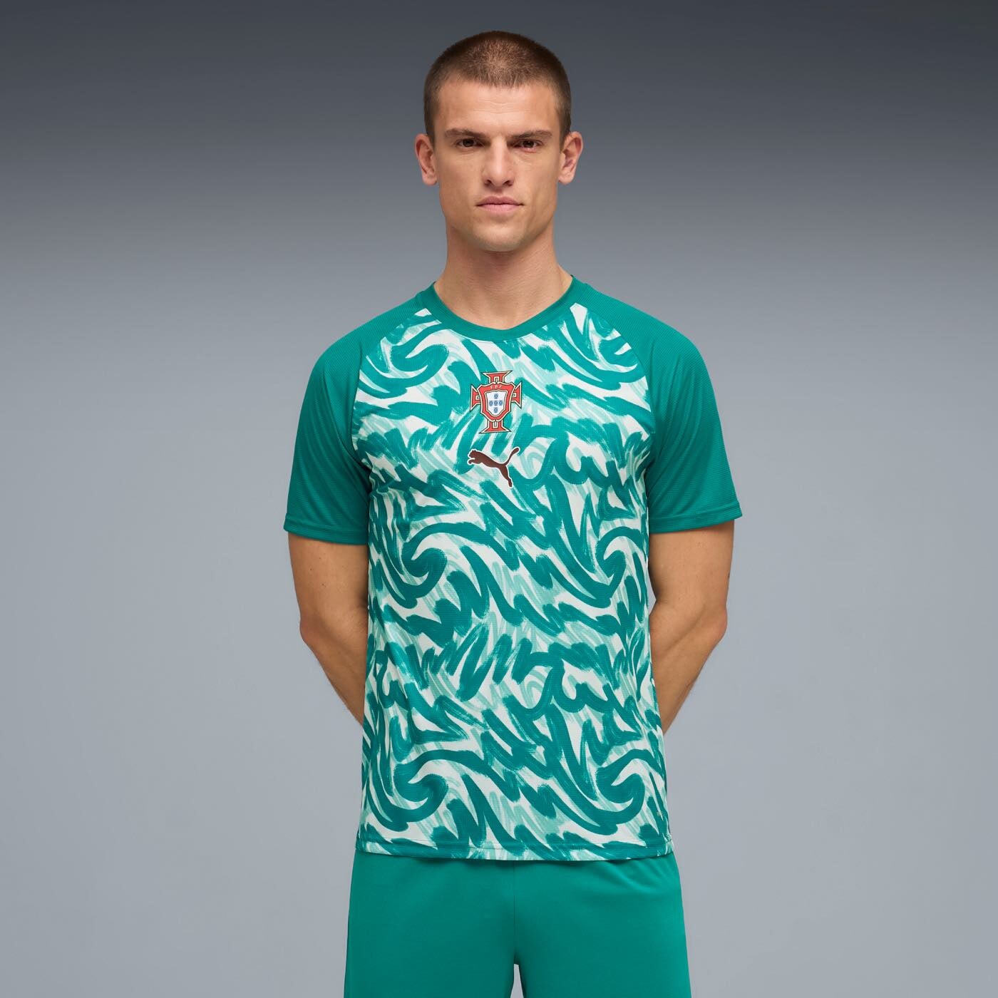 Portugal Warm Up Training Top