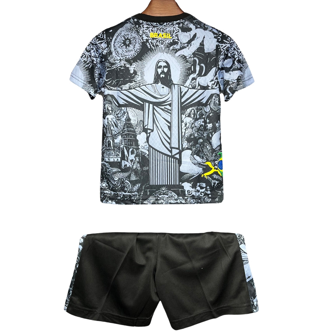 Brazil X Jesus Christ the redeemer 24-25 Kids set Special Edition
