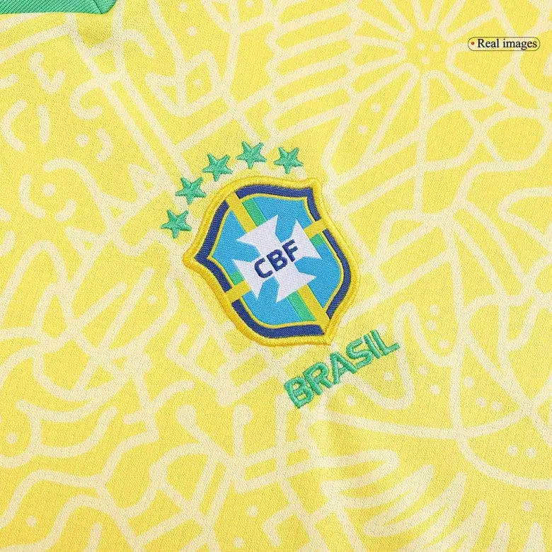 Brazil Home Jersey 24/25 - Kids
