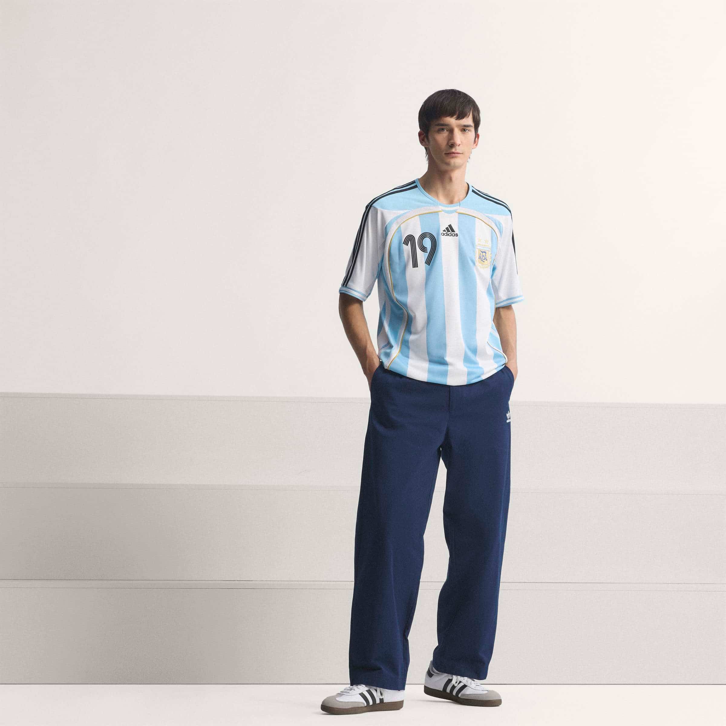 Argentina 2006 Home Messi Jersey