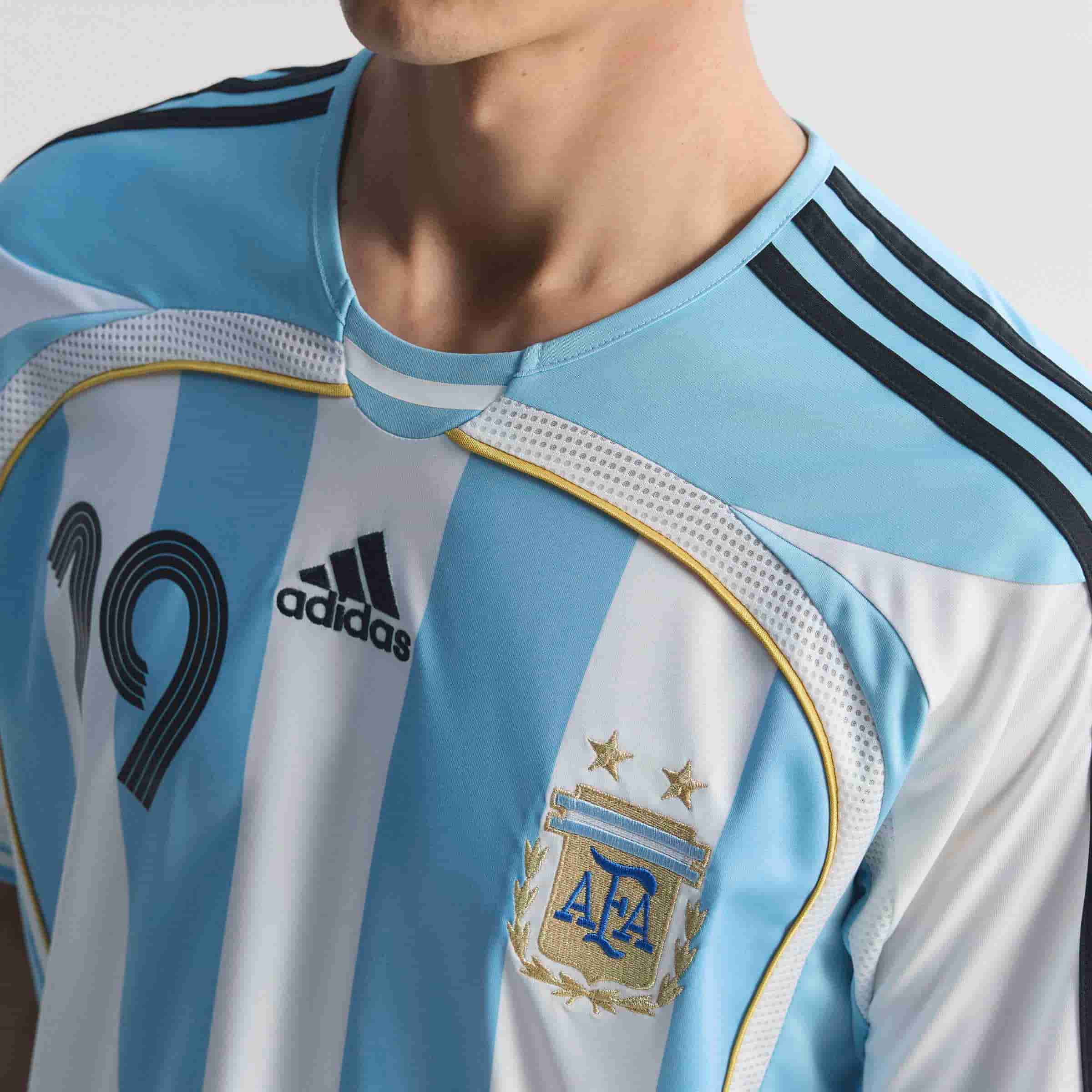 Argentina 2006 Home Messi Jersey