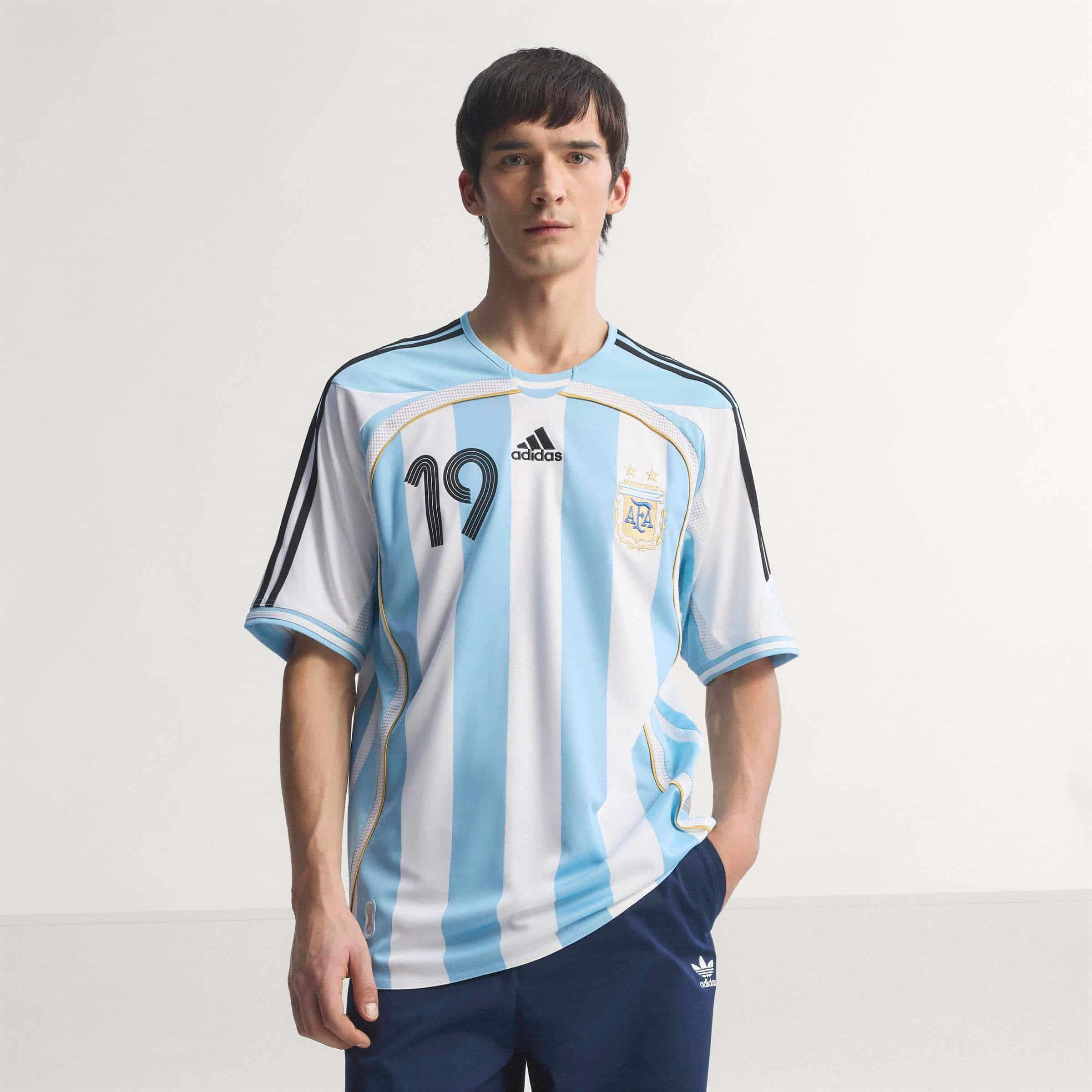 Argentina 2006 Home Messi Jersey