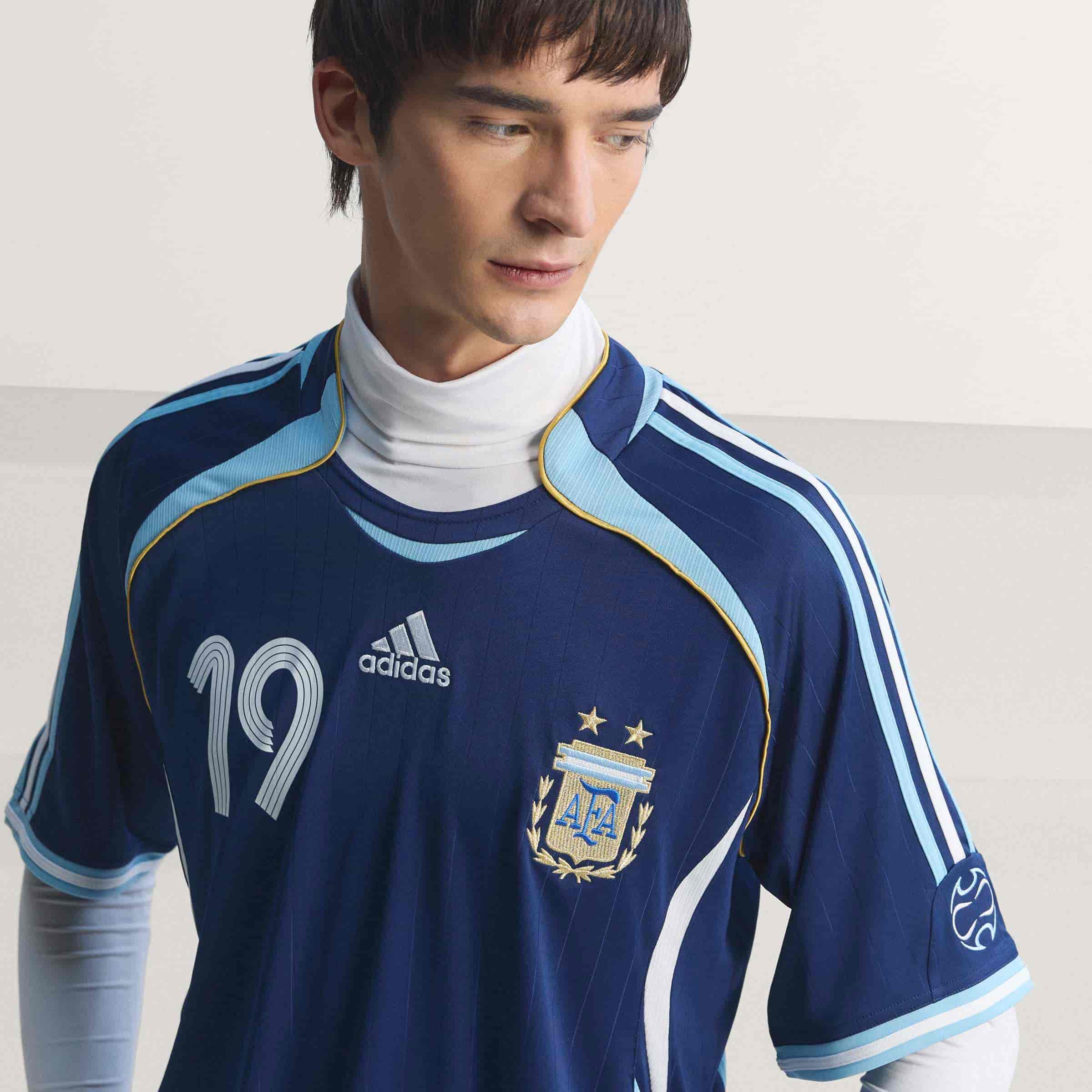 Argentina 2006 Away Messi Jersey