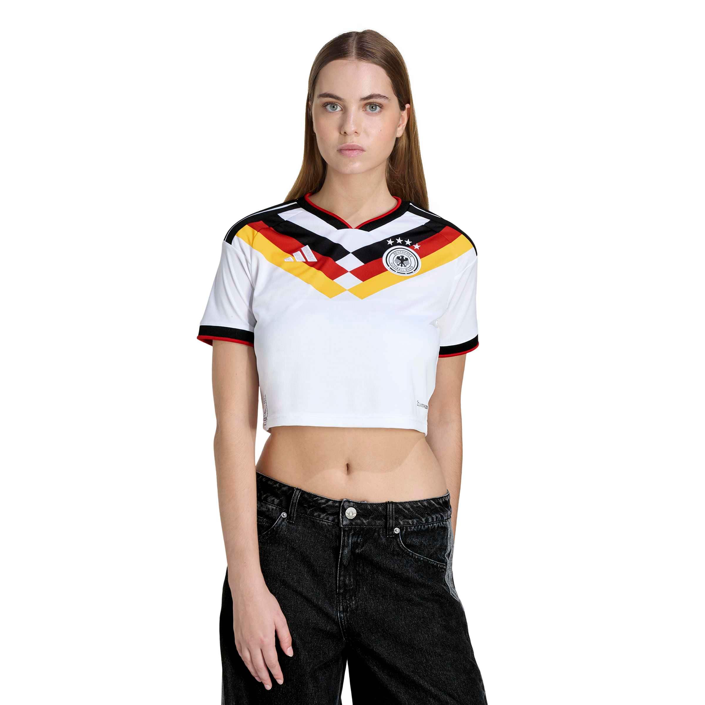 Germany 2026 Home Cropped Jersey Women