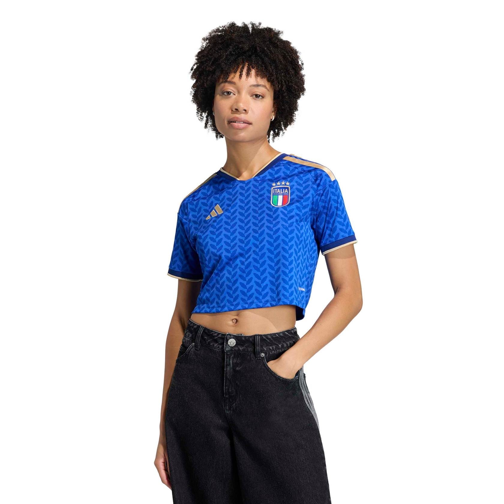 Italy 2026 Home Cropped Jersey Women