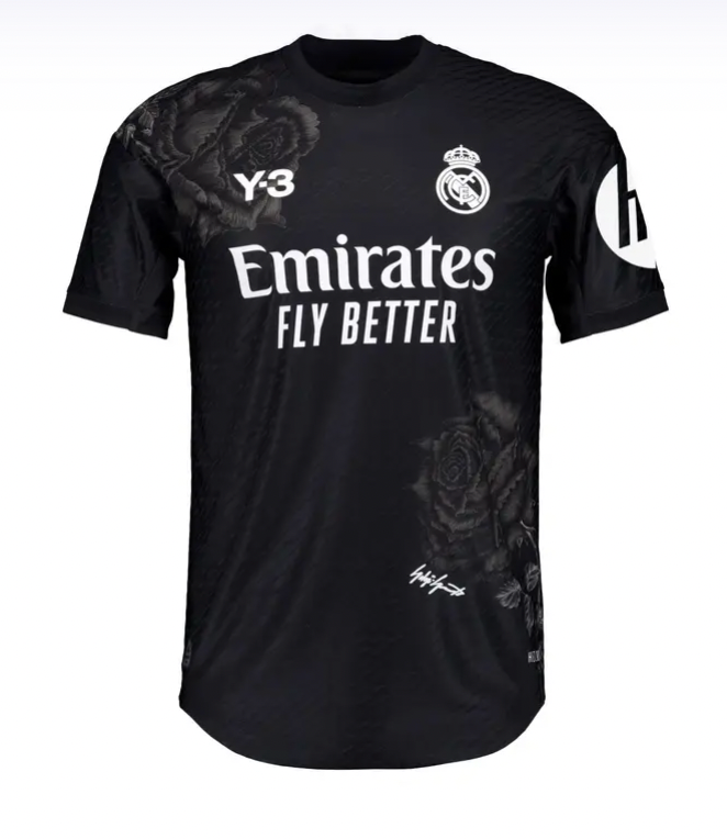 Real Madrid X Y-3 2023/24 (Black) Shirt