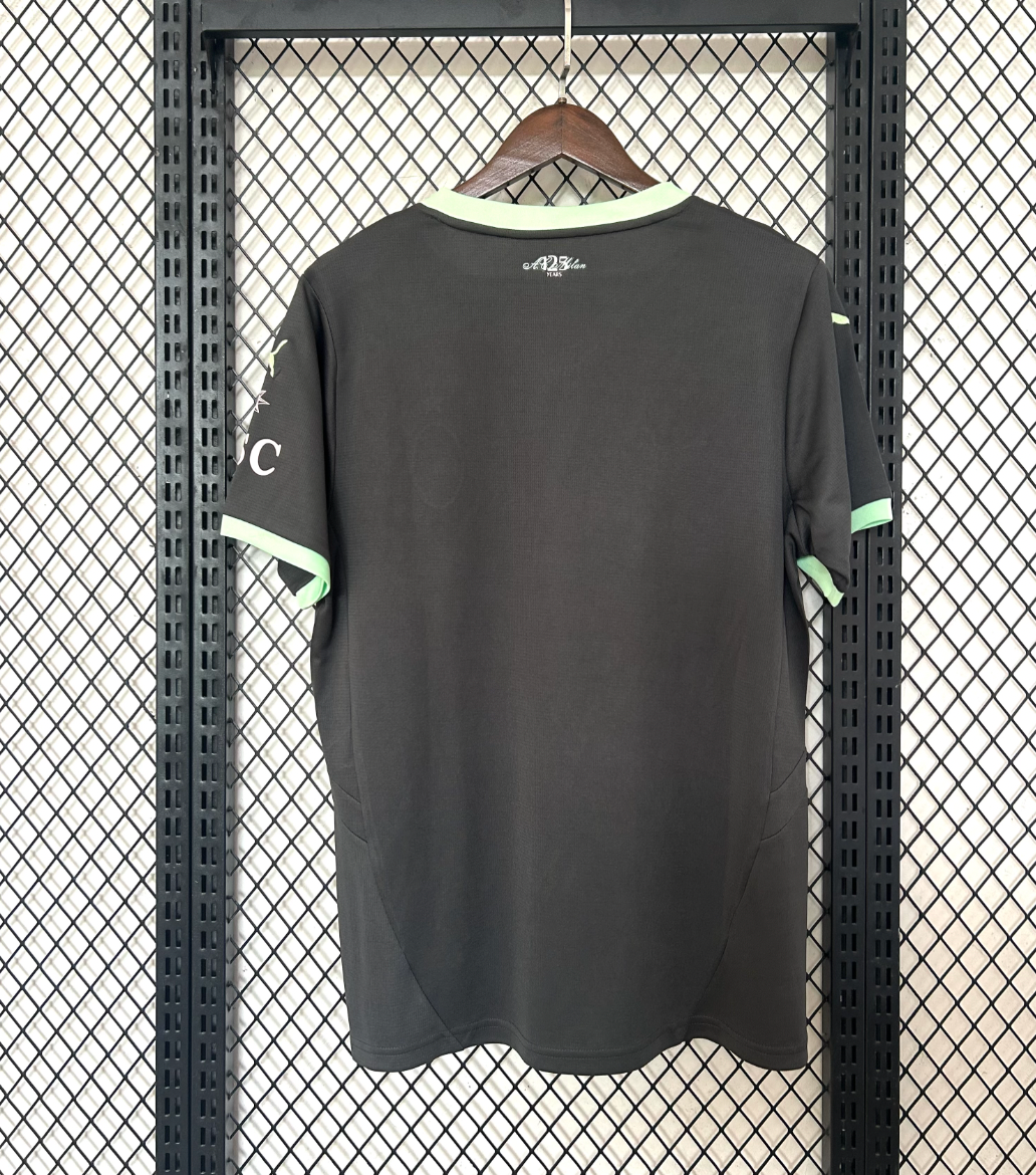 Ac Milan Third Kit 24/25 Grey and green
