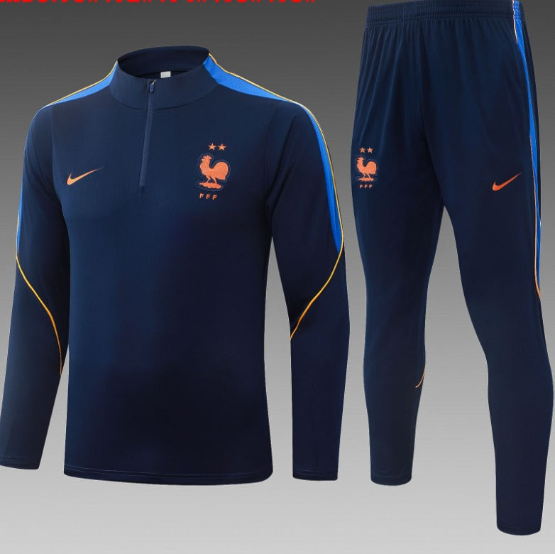 France 22-23 Blue Junior Tracksuit