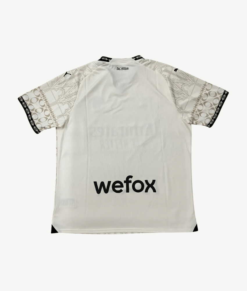 AC MILAN X PUMA X PLEASURES 2023/24 CREAM REPLICA SHIRT