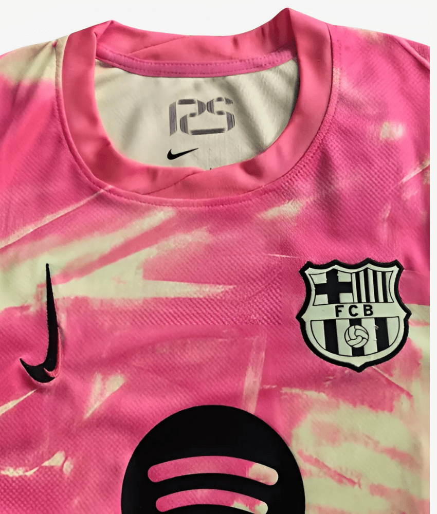 BARCELONA 2024/25 'PINK YELLOW' SPECIAL EDITION SHIRT