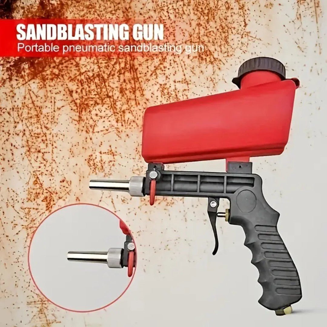 BlastForge – Precision Sandblasting Gun for Restoration