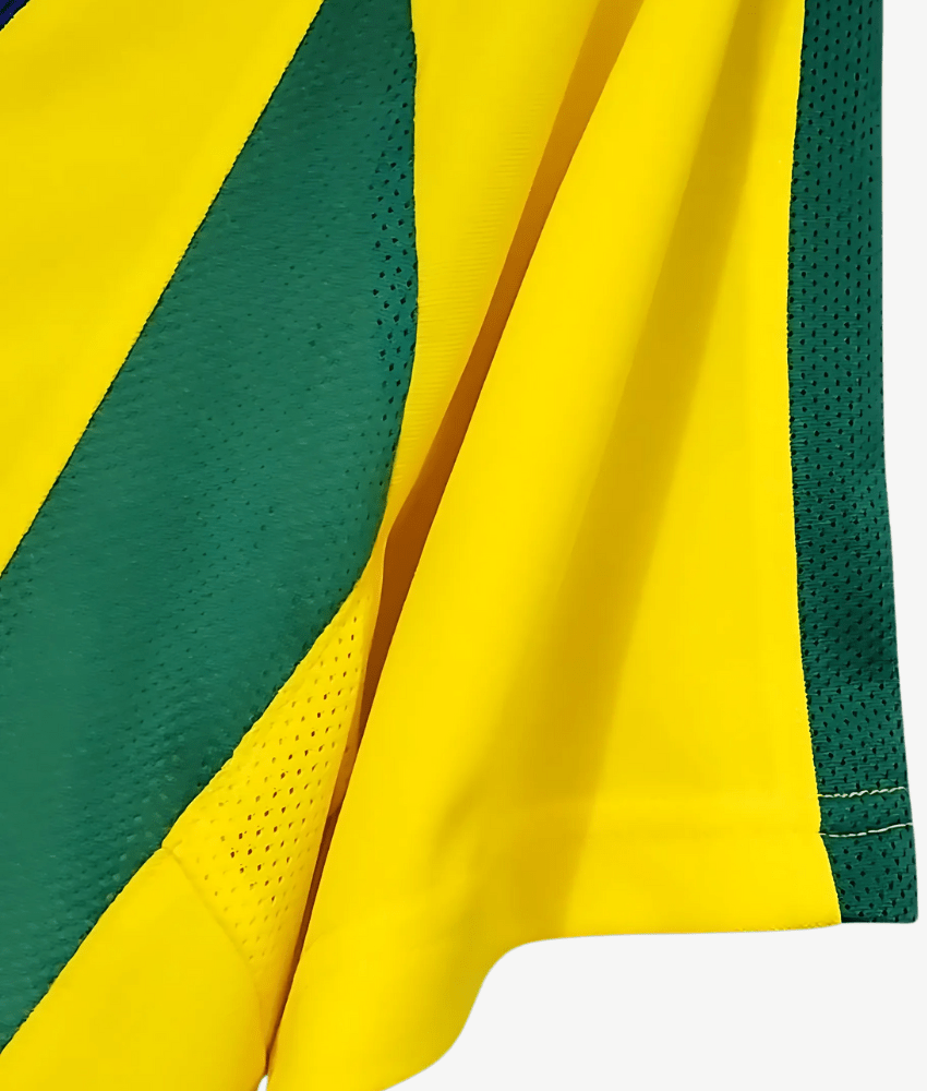 BRAZIL 2002 HOME RETRO SHIRT