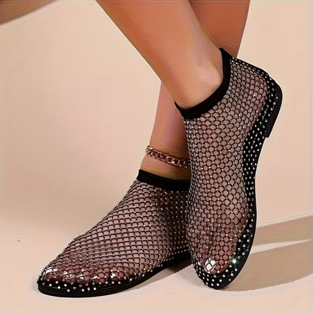 Breathable Mesh Comfort Flats