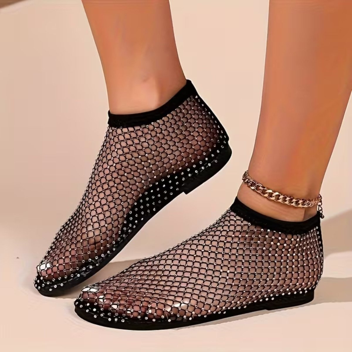 Breathable Mesh Comfort Flats