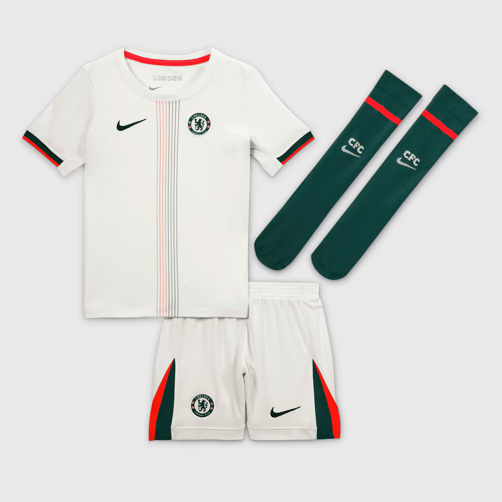 Chelsea Away kit kids 2025-26