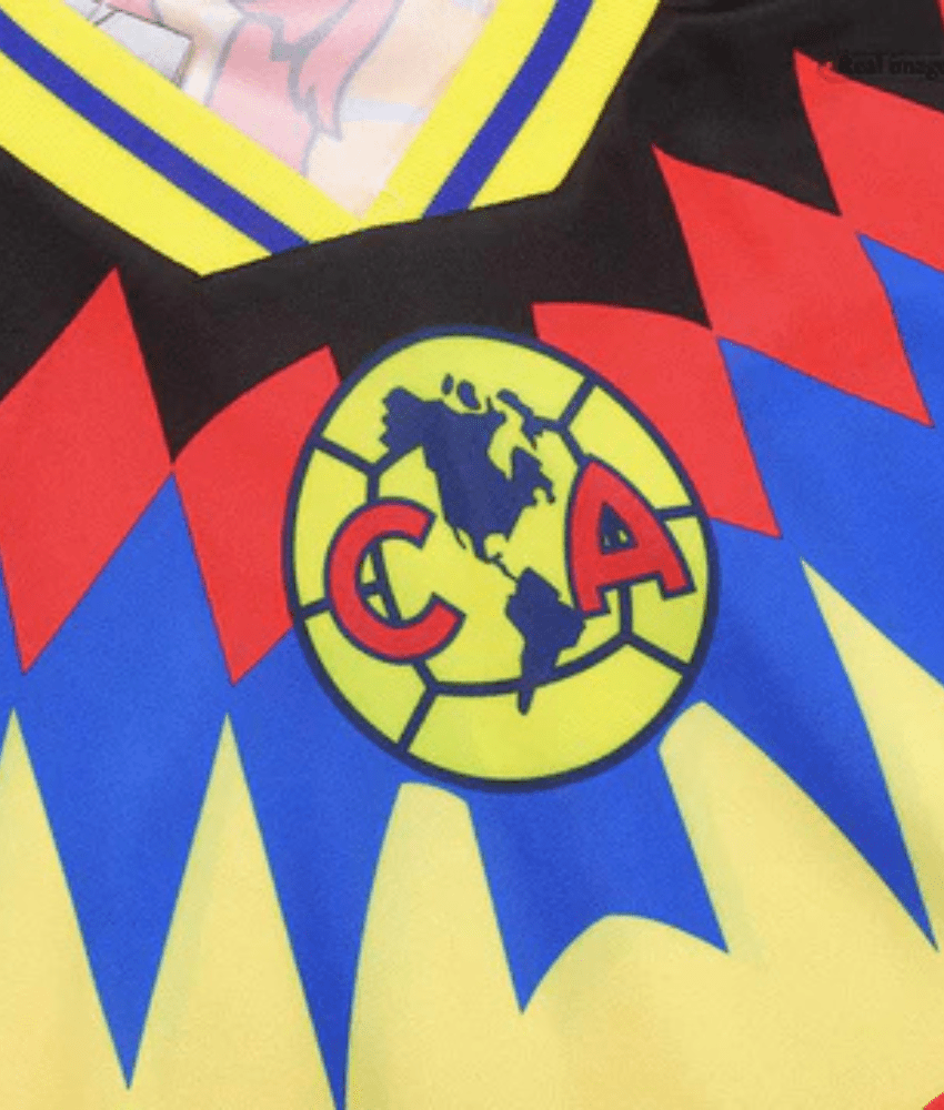 CLUB AMERICA 1995/98 HOME 'SOL' RETRO SHIRT