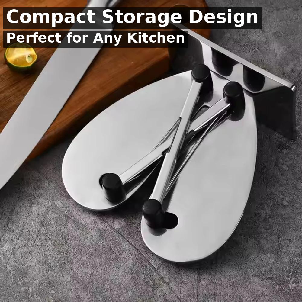 EdgeMaster – 3-in-1 Professional Stainless Steel Knife Sharpener