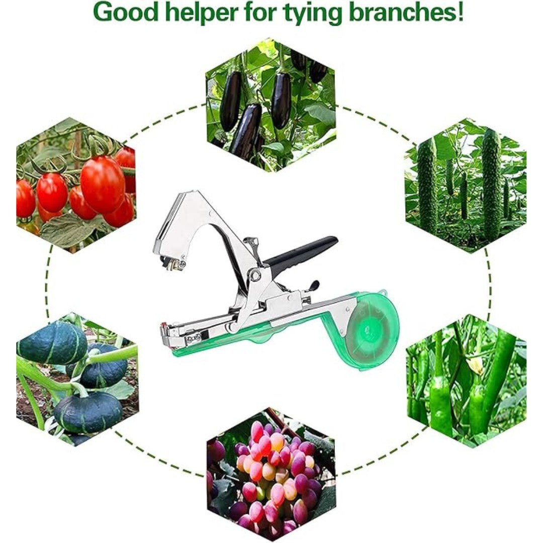 GrowGrip – Quick-Tie Garden Tool for Fast & Gentle Plant Support