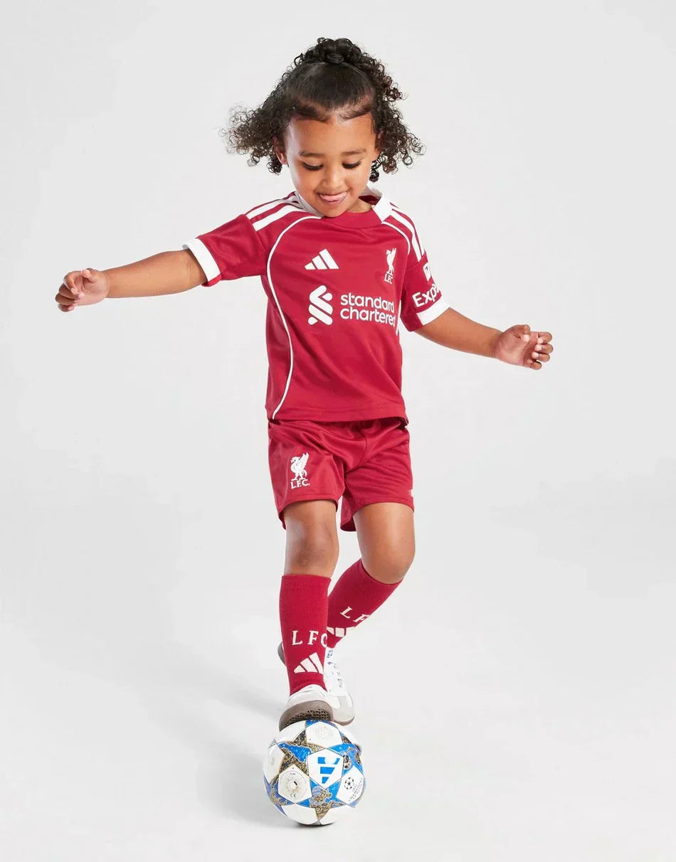Liverpool FC 2025/26 Home Kit – Kids