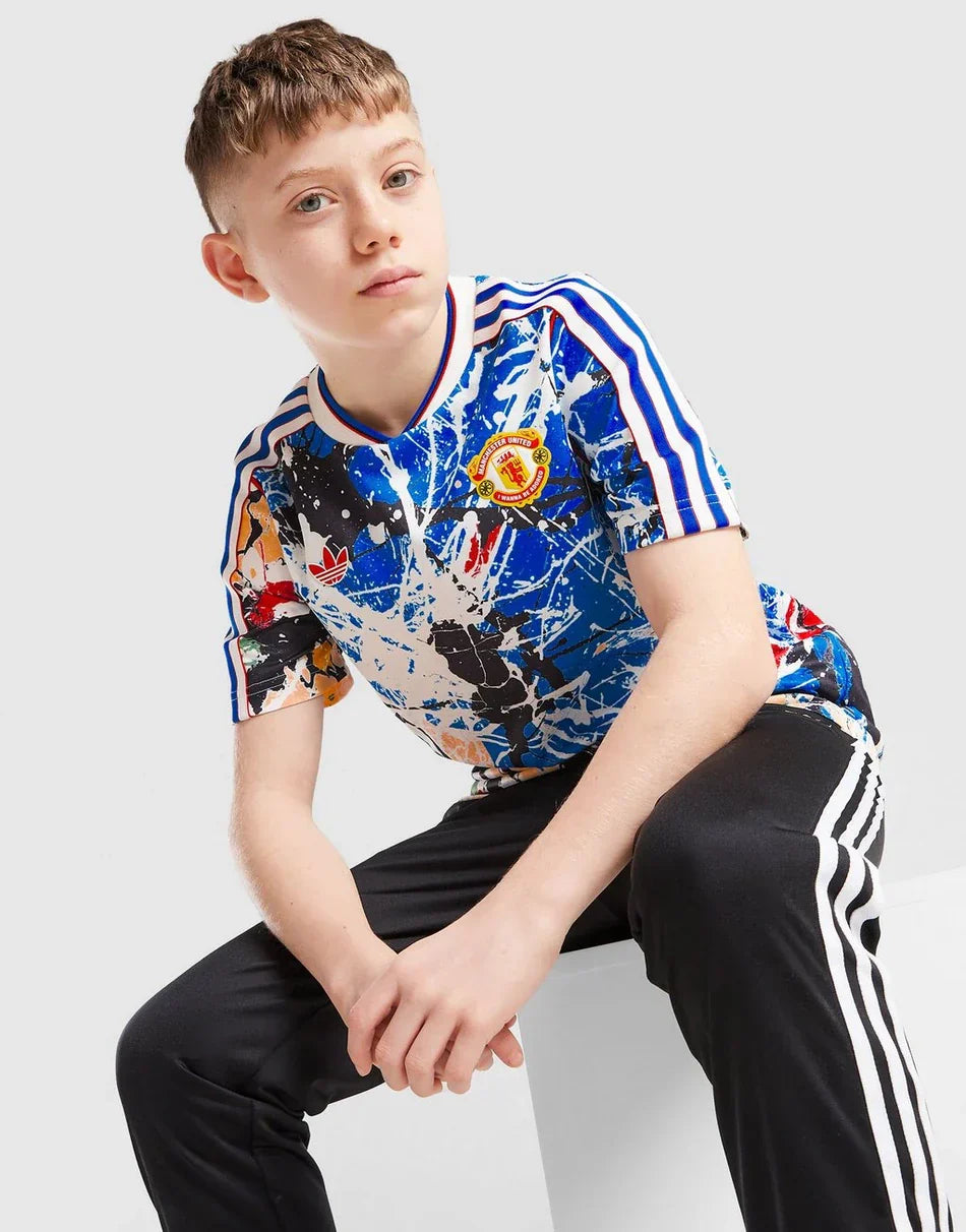 2025/26 Manchester United Stone Roses Jersey Kids