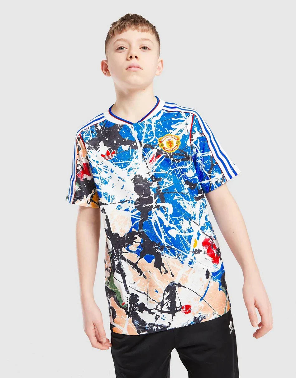 2025/26 Manchester United Stone Roses Jersey Kids
