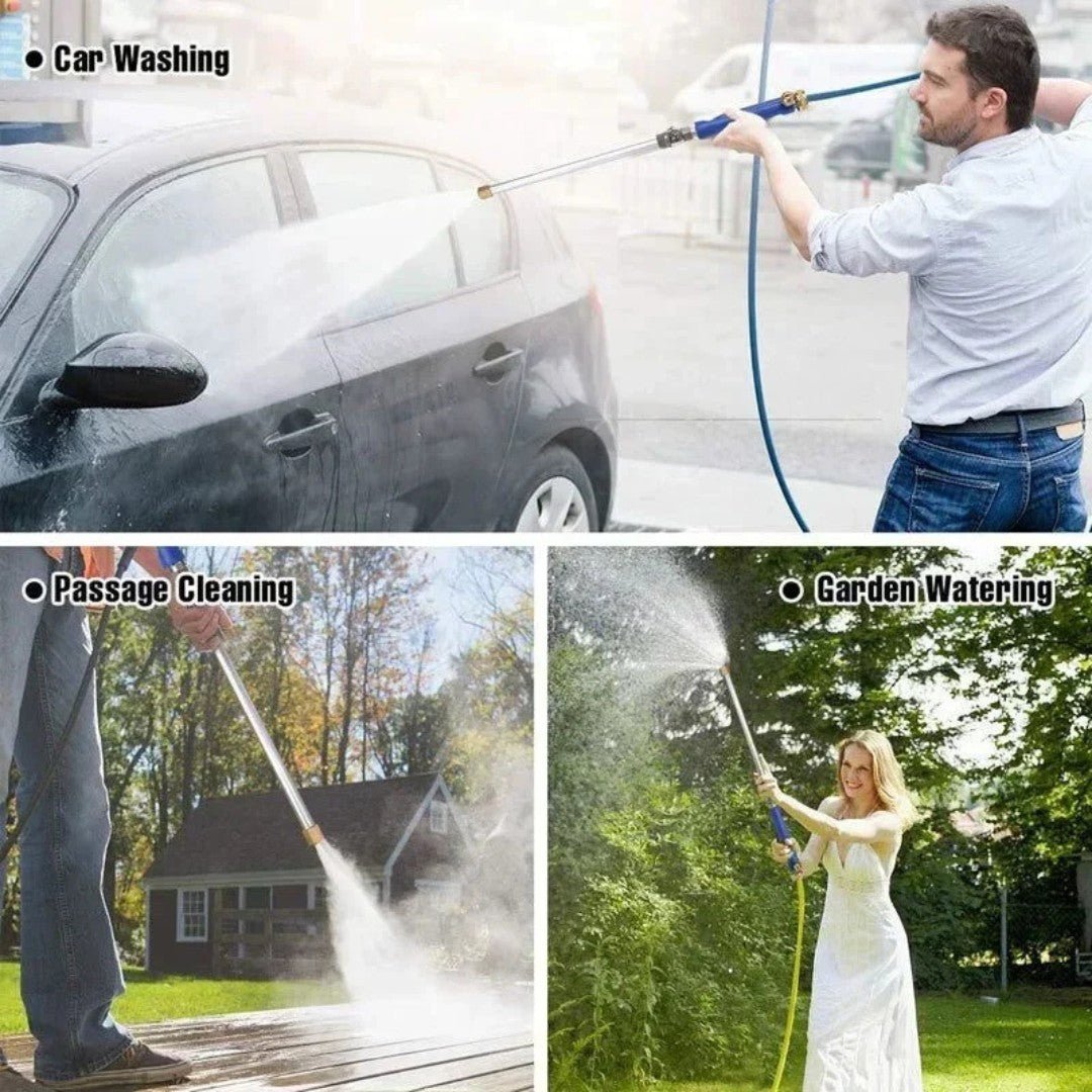 JetCrafter – High-Pressure Garden Hose Attachment for Cleaning