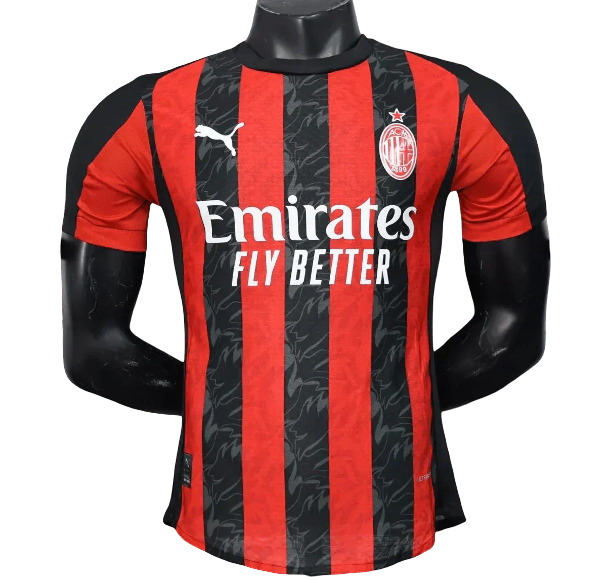 Milan AC Home Kit - 2025/2026 Player Version