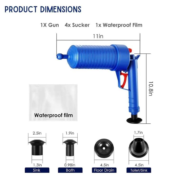 PowerBlast High-Pressure Drain Cleaner