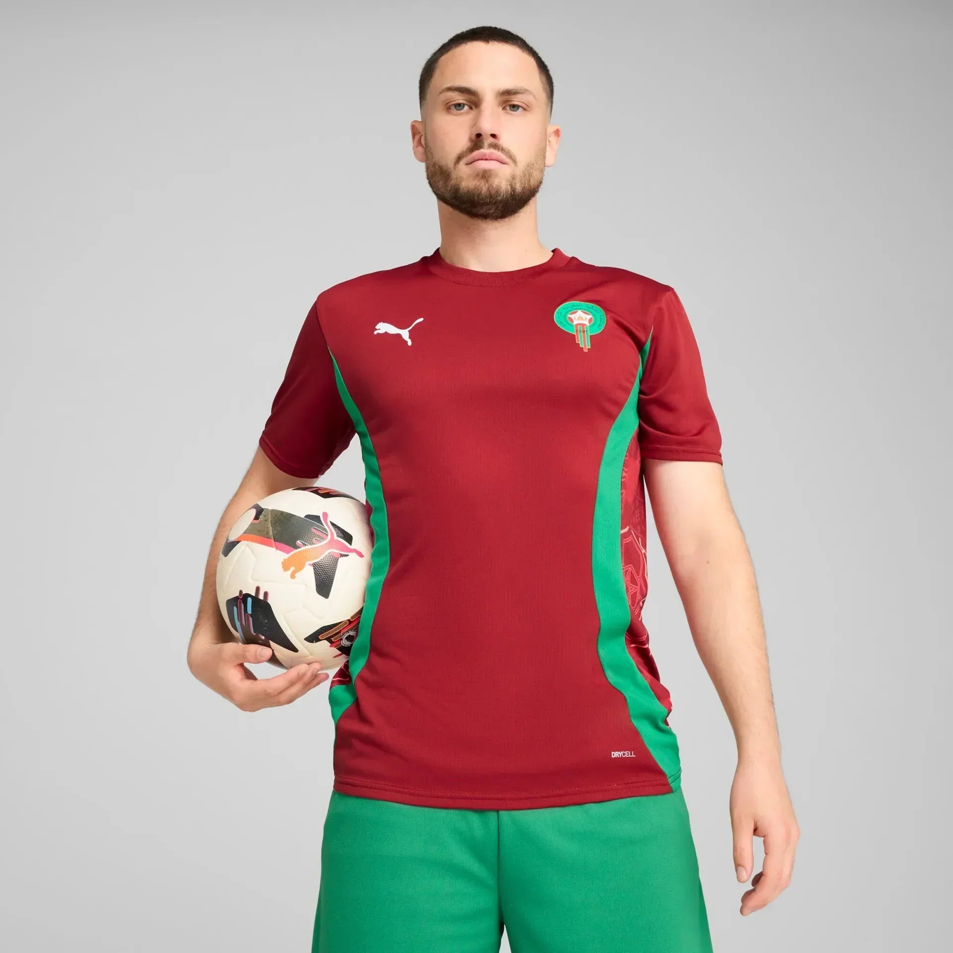 Morocco Pre-match Men's Jersey 2025 Red