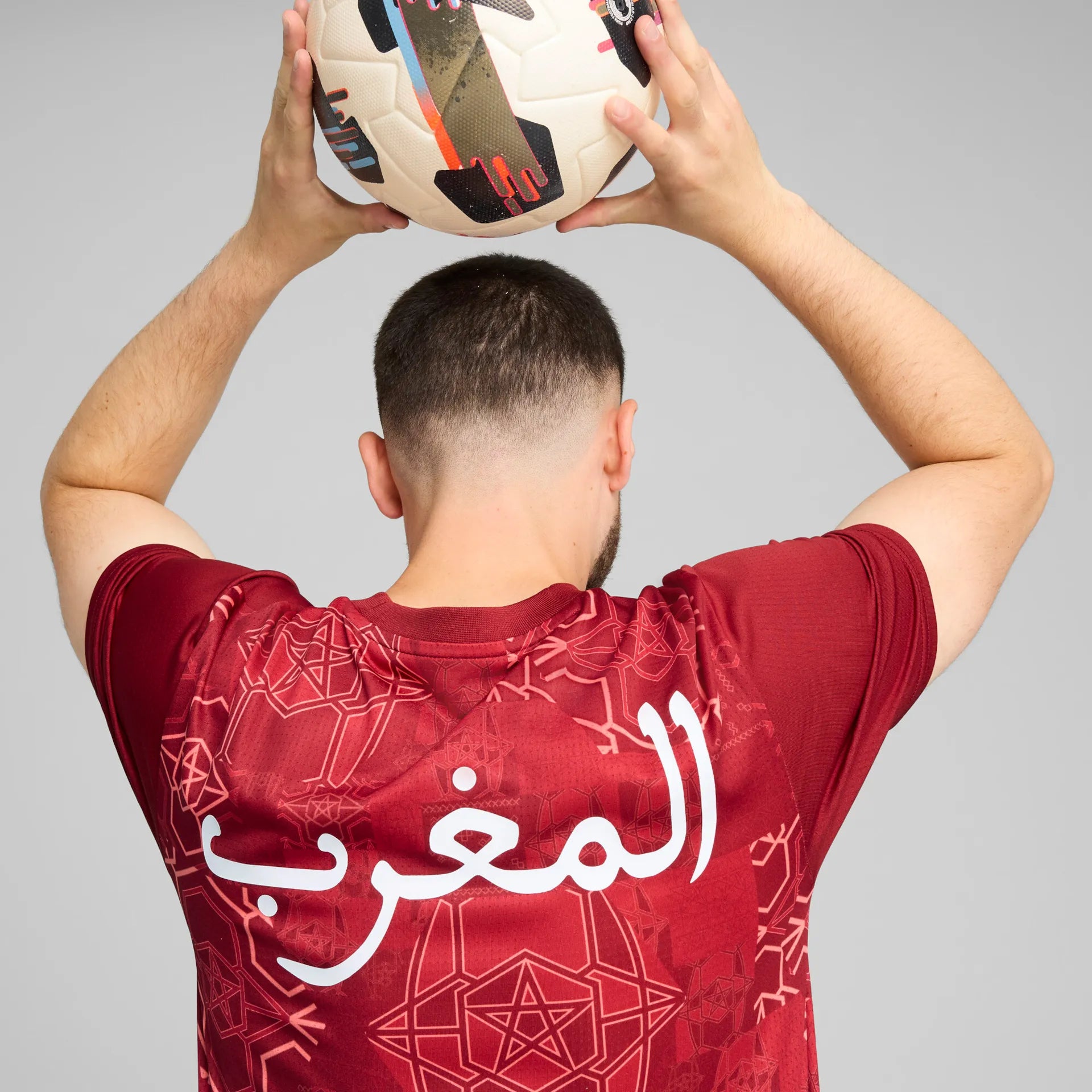 Morocco Pre-match Men's Jersey 2025 Red
