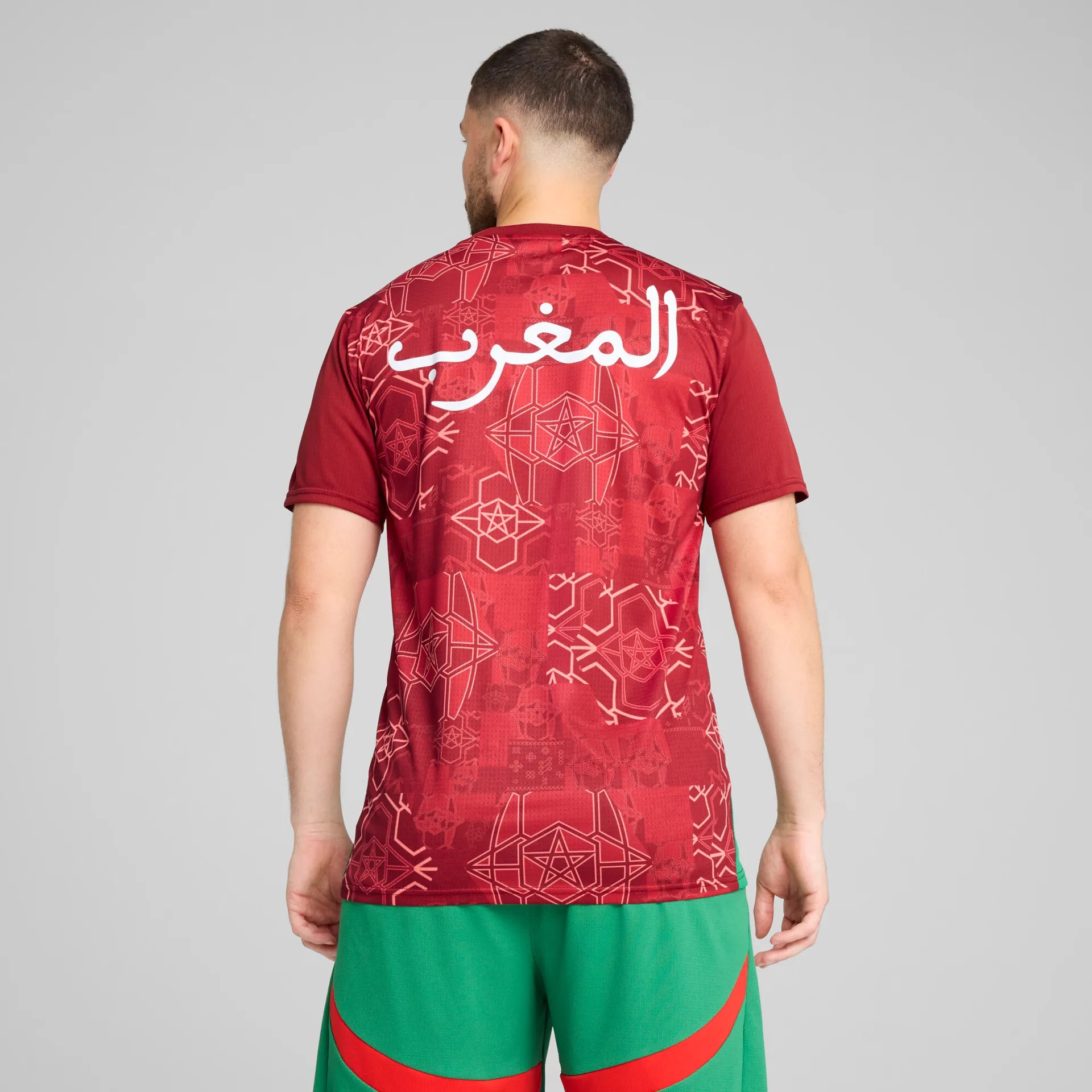 Morocco Pre-match Men's Jersey 2025 Red
