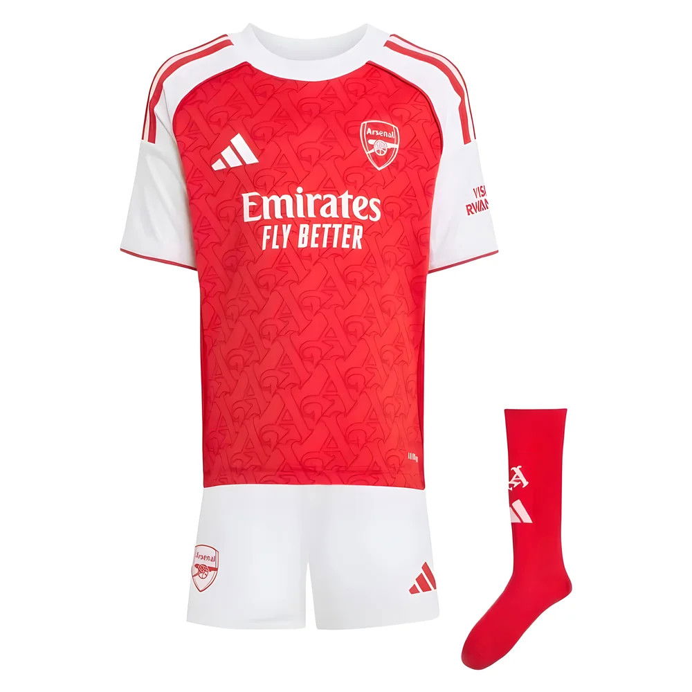 2025/26 Arsenal Kids Football Kit Home