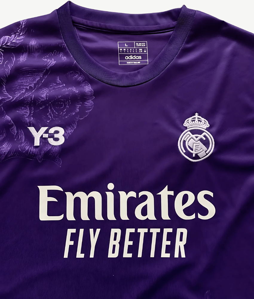 REAL MADRID X Y-3 2023/24 COLLAB (PURPLE) SHIRT
