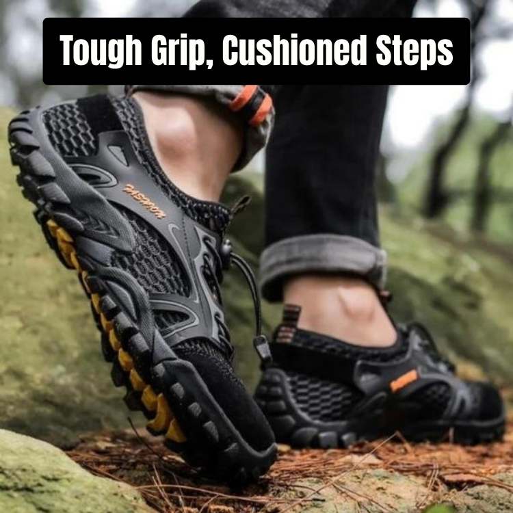 Slip-Proof Cushioned Hiking Shoes