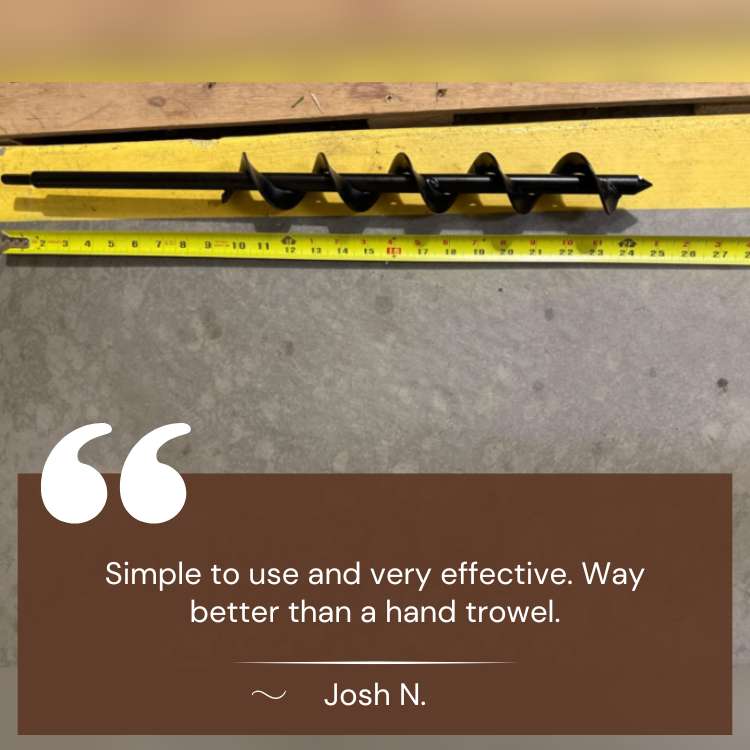 SoilBuster Garden Auger Drill Bit
