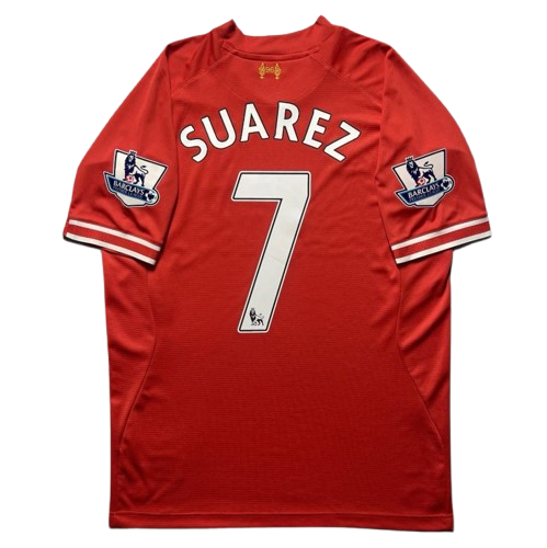 Liverpool 2013/14 Home – Luis Suárez #7 Warrior Era Retro Shirt
