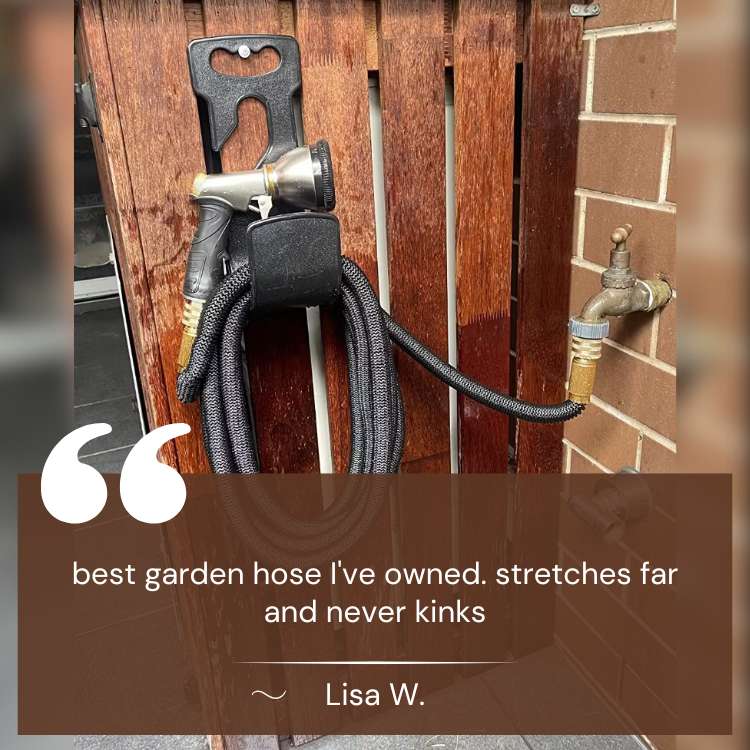 30m Expandable Garden Hose – Anti-Kink, Tangle-Free, Ultra Durable