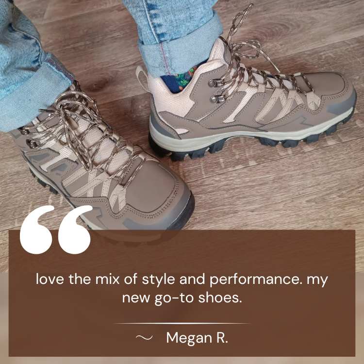 TrailBloom All-Terrain Hiking Boots