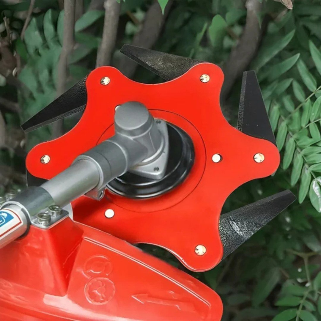 TurfEdge – Universal 6-Steel Blade Trimmer Head