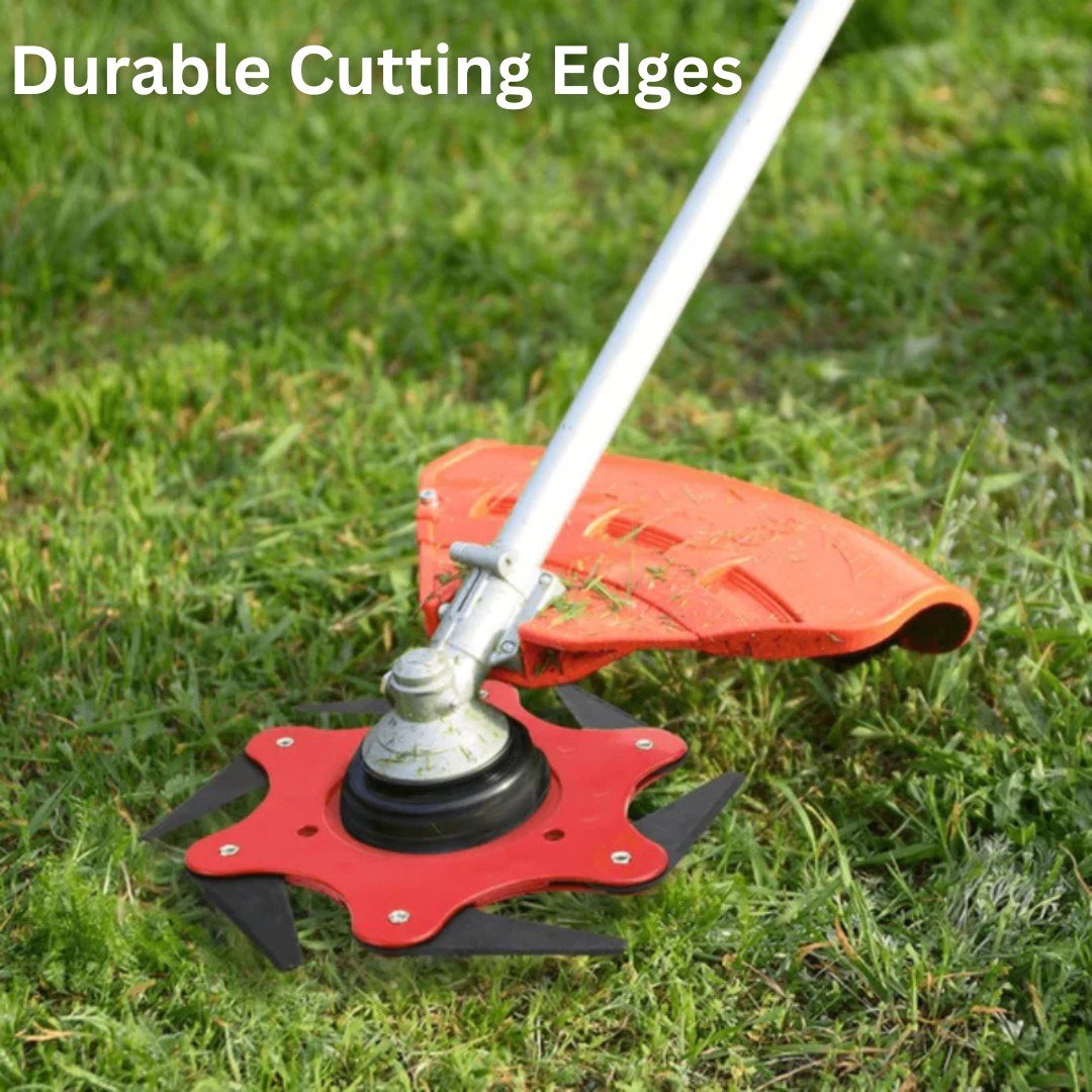 TurfEdge – Universal 6-Steel Blade Trimmer Head