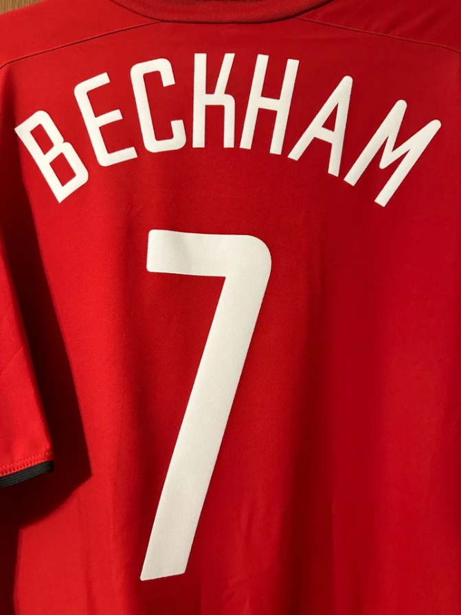 David Beckham #7 Manchester United Retro footbal Jersey 02/03 | Era (UCL Edition) football shirt