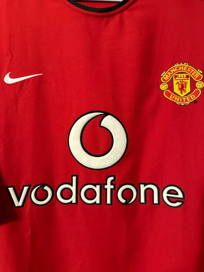 David Beckham #7 Manchester United Retro footbal Jersey 02/03 | Era (UCL Edition) football shirt
